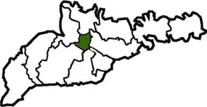 Poziția localității Sadagura