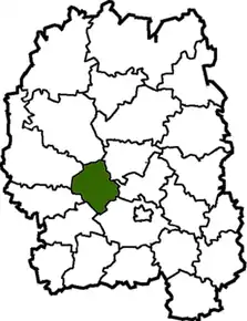 Poziția localității Pulînî