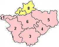 Poziția localității Cheshire