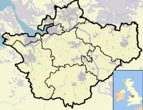 Poziția localității Crewe