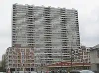 Blocul Chicago, cea mai înaltă construcție din Linkeroever.