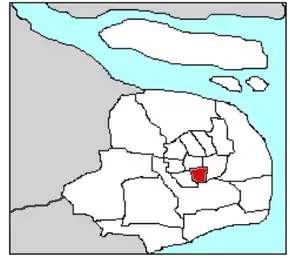 Poziția localității Luwan