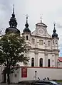 Biserica Sf. Mihail din Vilnius (1594), ctitorită de Sapieha ca un mausoleu personal