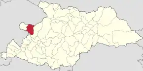 Poziția localității Cicârlău