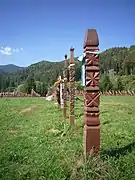 Stâlpi funerari (kopjafa)