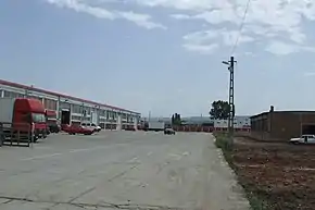 Fabrica de cărămidă Iris, locul în care s-a aflat ghetoul (mai 2007)