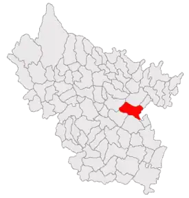 Poziția localității Cochirleanca