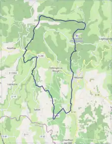 Poziția localității Collonges-la-Rouge