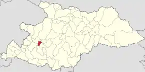 Localizarea comunei în județul Maramureș