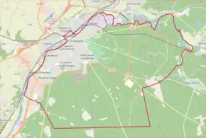 Poziția localității Compiègne