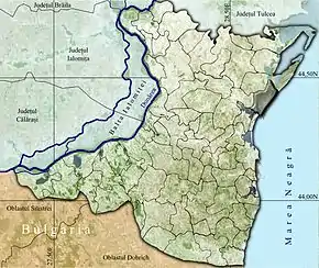 Amplasarea în cadrul județului