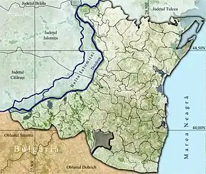 Amplasarea în cadrul județului