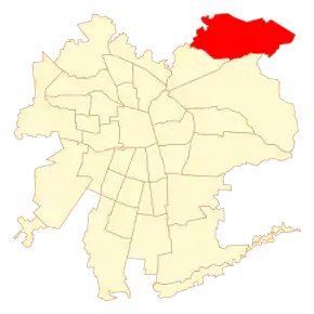 Poziția localității Lo Barnechea