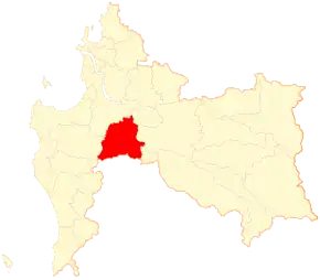 Poziția localității Nacimiento