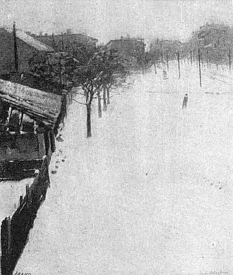 Bulevardul Pake iarna[ Constantin Artachino ]