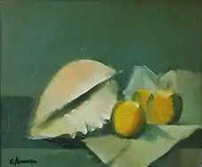 Natură statică cu scoică