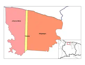 Poziția localității Totness