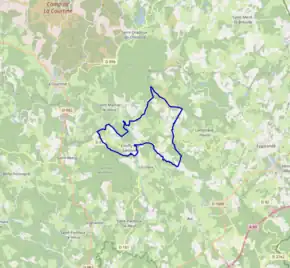 Poziția localității Couffy-sur-Sarsonne