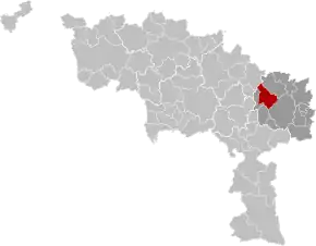 Courcelles în Provincia Hainaut