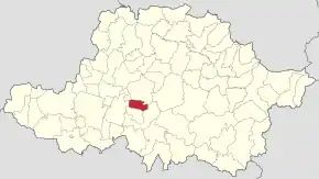 Amplasarea în cadrul județului



		
Localizarea în România