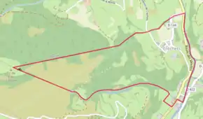 Poziția localității Créchets