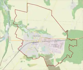 Poziția localității Crépy-en-Valois