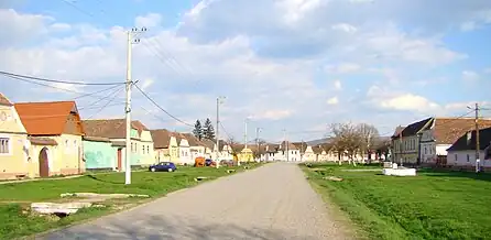 Ansamblul rural „Str. Principală”, sat Criț (monument istoric)