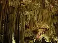 Stalctite și stalagmite din Peștera Nerja