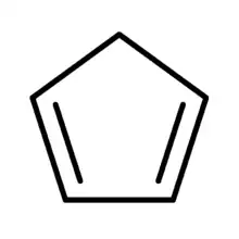 Ciclopentadiena se găseşte în fracţiile benzinice C5