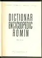Coperta interioară a vol. I, prima ediție.