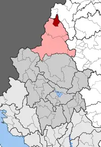 Poziția localității Aetomilitsa