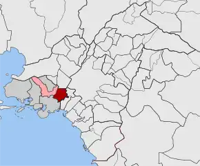 Poziția localității Agios Ioannis Rentis