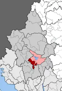 Poziția localității Bizani