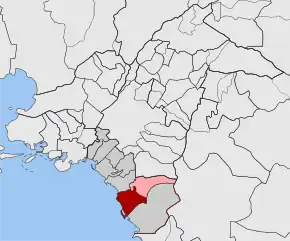 Poziția localității Ellinikon