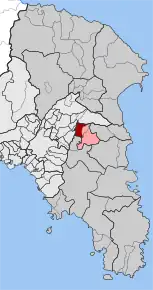 Poziția localității Gerakas