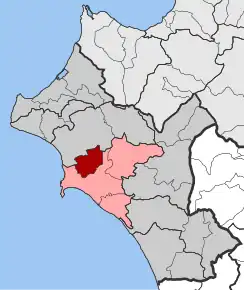 Poziția localității Iardanos