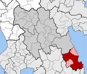 Poziția localității Leonidi