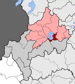 Poziția localității Makednos