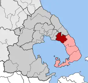 Poziția localității MiliesΜηλιές