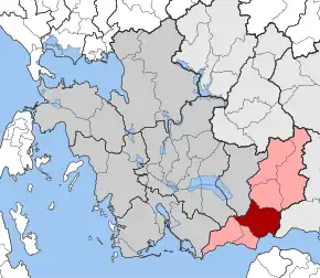 Poziția localității Naupactus