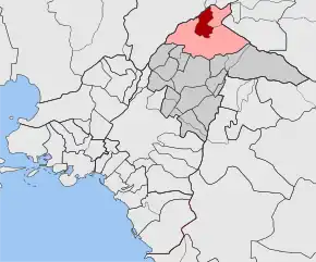 Poziția localității Nea Erythraia