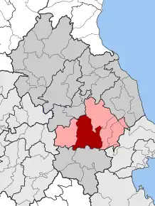 Poziția localității Nikaia (Larissa)