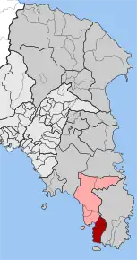 Poziția localității Palaia Fokaia