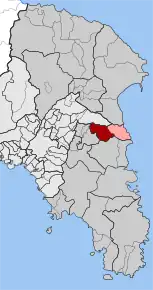 Poziția localității Pikermi