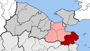 Poziția localității Solygeia