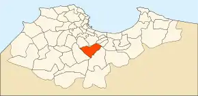 Poziția localității Gué de Constantine