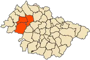 Poziția localității Sig