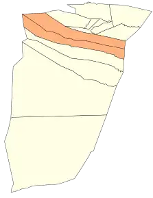 Localizarea districtului în cadrul provinciei