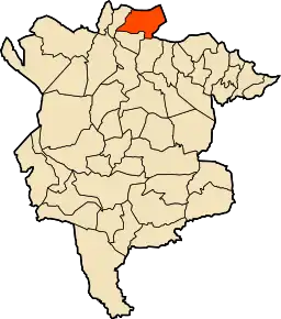 Poziția localității Hammam Dhalaa