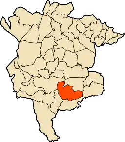 Poziția localității Oued Chair